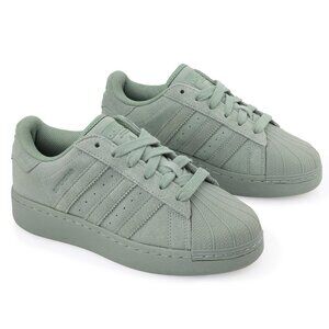 NWOT Adidas Superstar XLG WMNS Silver Green Women’s Size 6 (fits up to a 7)